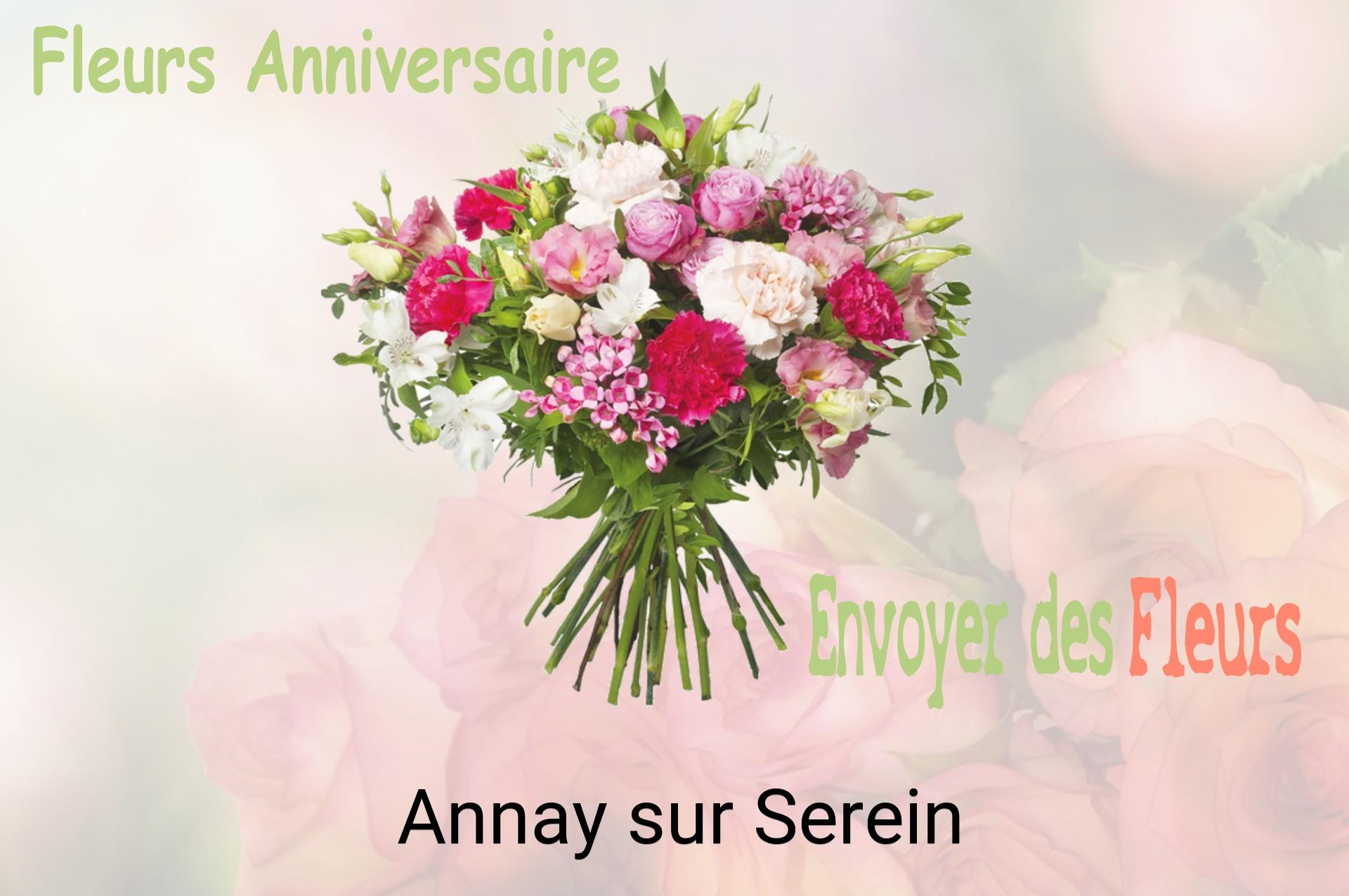 Bouquet de fleurs d’anniversaire livré à Annay-sur-Serein