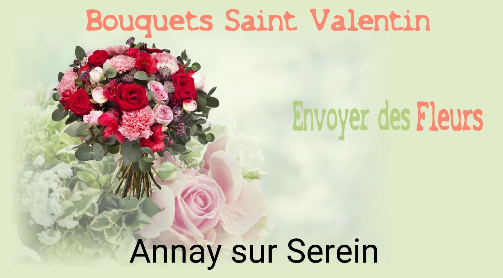 Roses de Saint-Valentin livrées à Annay-sur-Serein